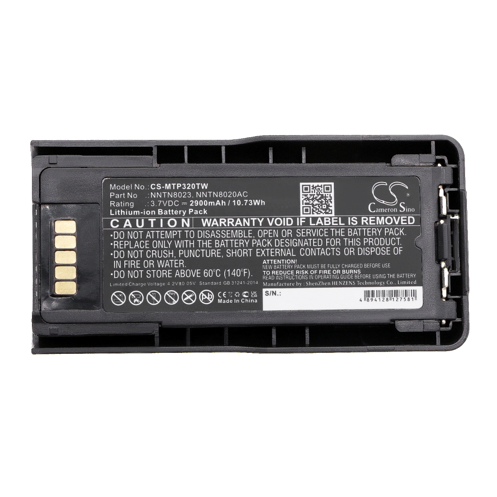 Two-Way Radio Battery Motorola CS-MTP320TW