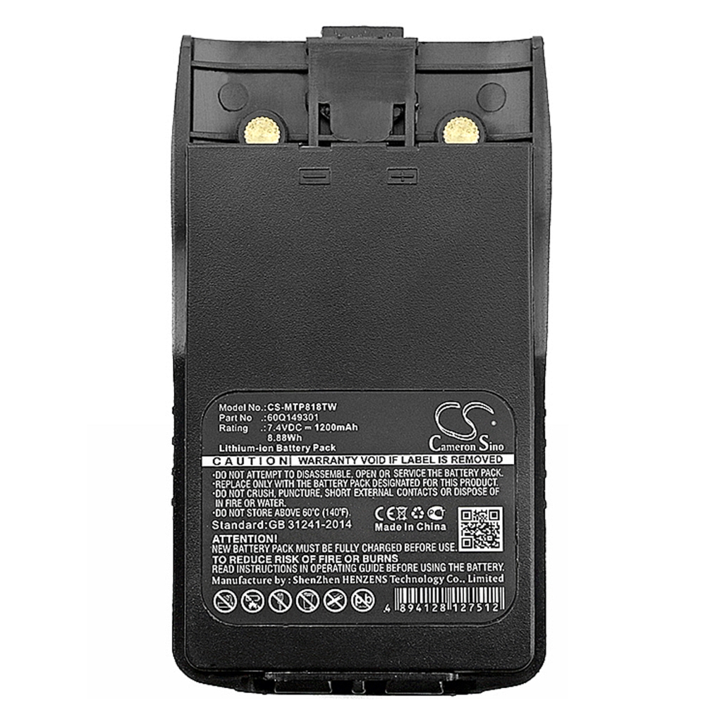 Two-Way Radio Battery Linton CS-MTP818TW