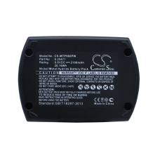 Compatible battery replacement for Metabo 6.25471,6.31728,6.31746,6.31775,ME-974...