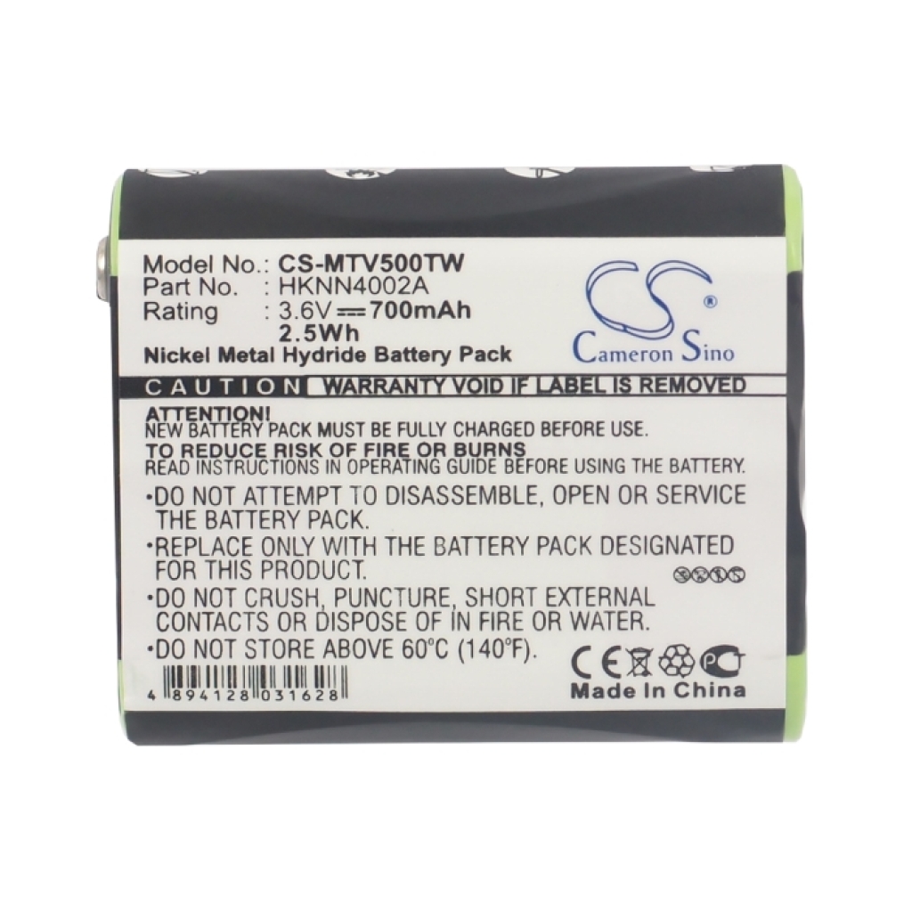 Compatible battery replacement for Motorola  PMNN4477AR, AP-4002, HKTN4003, KEBT071B, FV500...