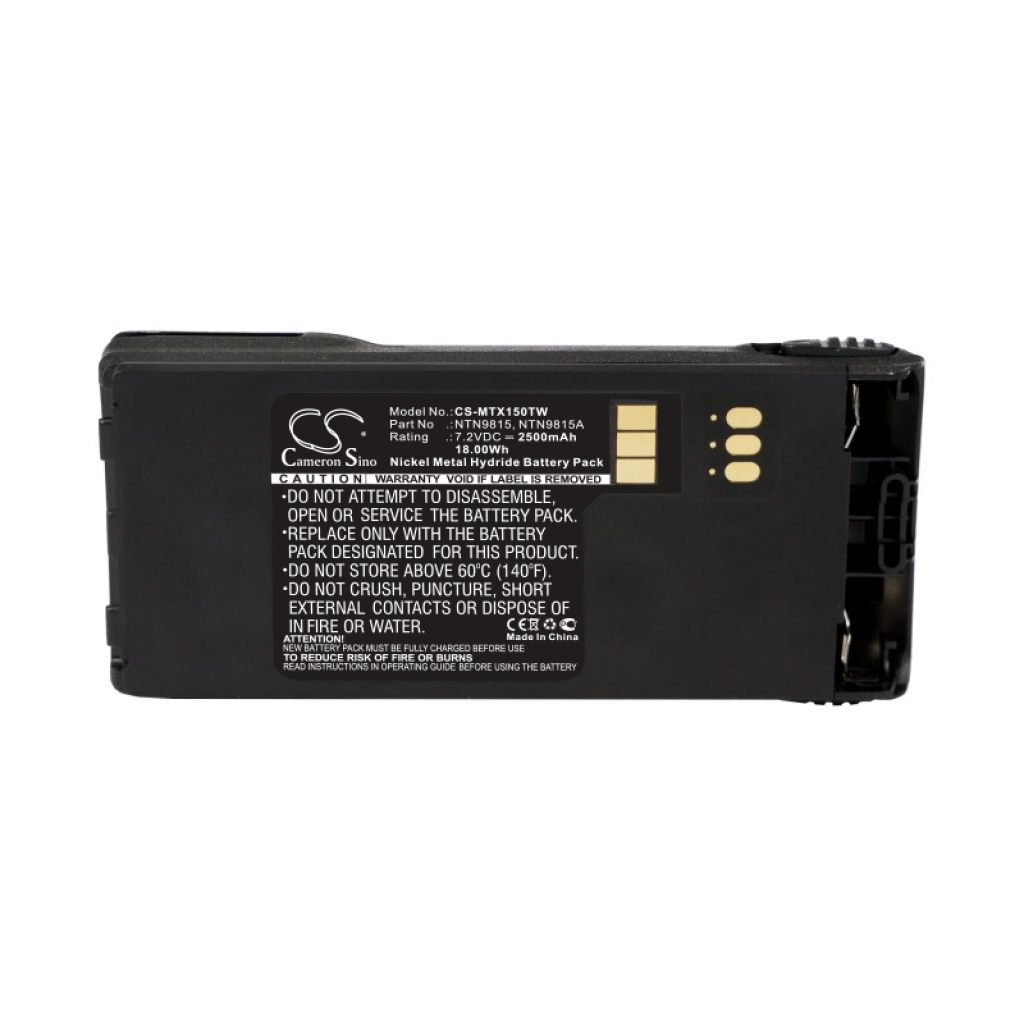 Compatible battery replacement for Motorola  NTN9857AR, NTN9859, NNTN6263, NNTN9858, NTN9816...