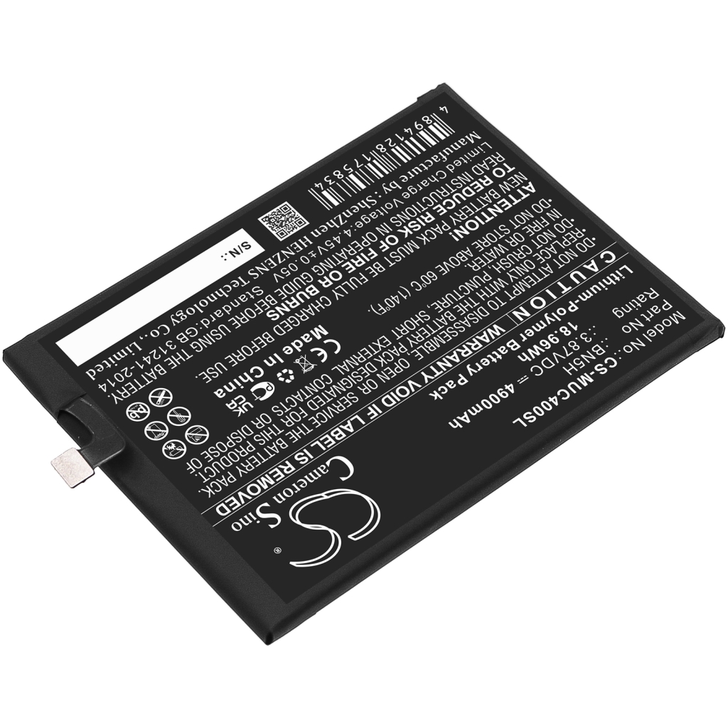 Compatible battery replacement for Redmi  BN5H