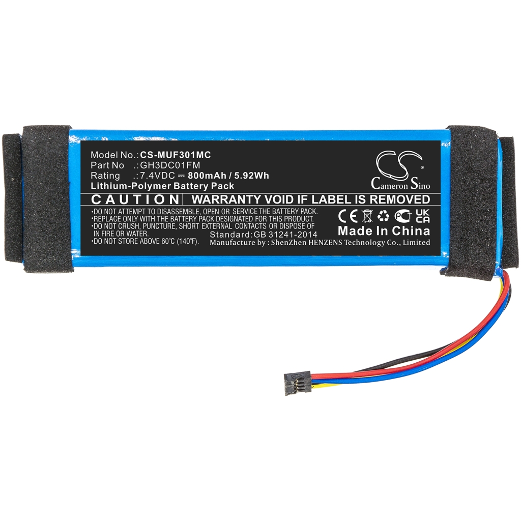 Camera Battery Xiaomi CS-MUF301MC