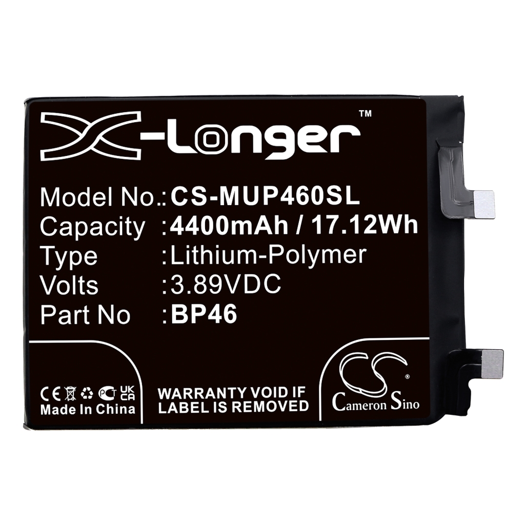 Compatible battery replacement for Xiaomi  BP46