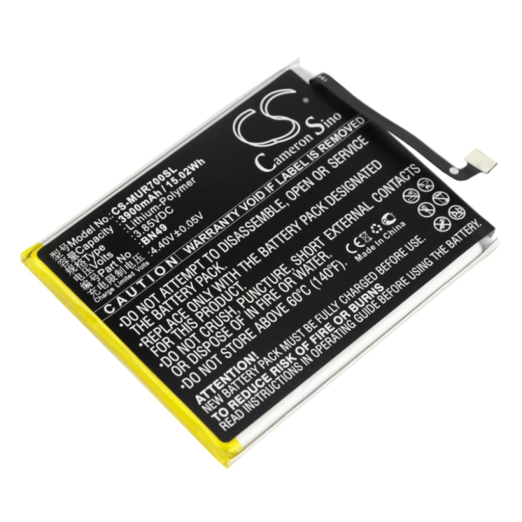 Compatible battery replacement for Xiaomi  BN49