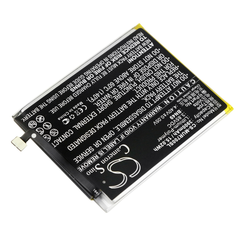 Compatible battery replacement for Xiaomi  BN49