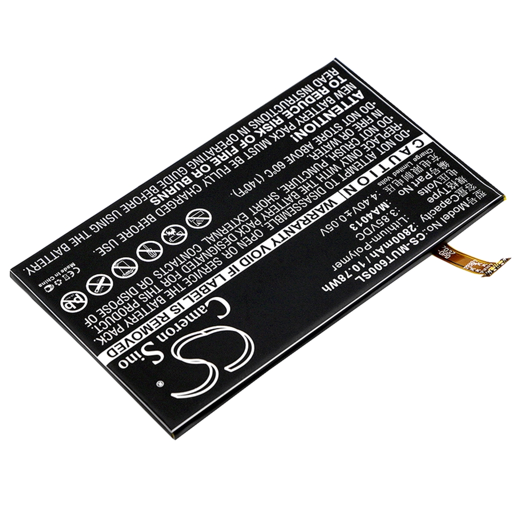 Compatible battery replacement for Meitu  MB1503