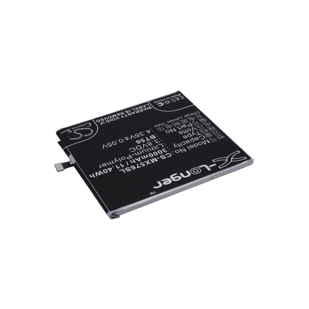 Compatible battery replacement for MeiZu  BT56