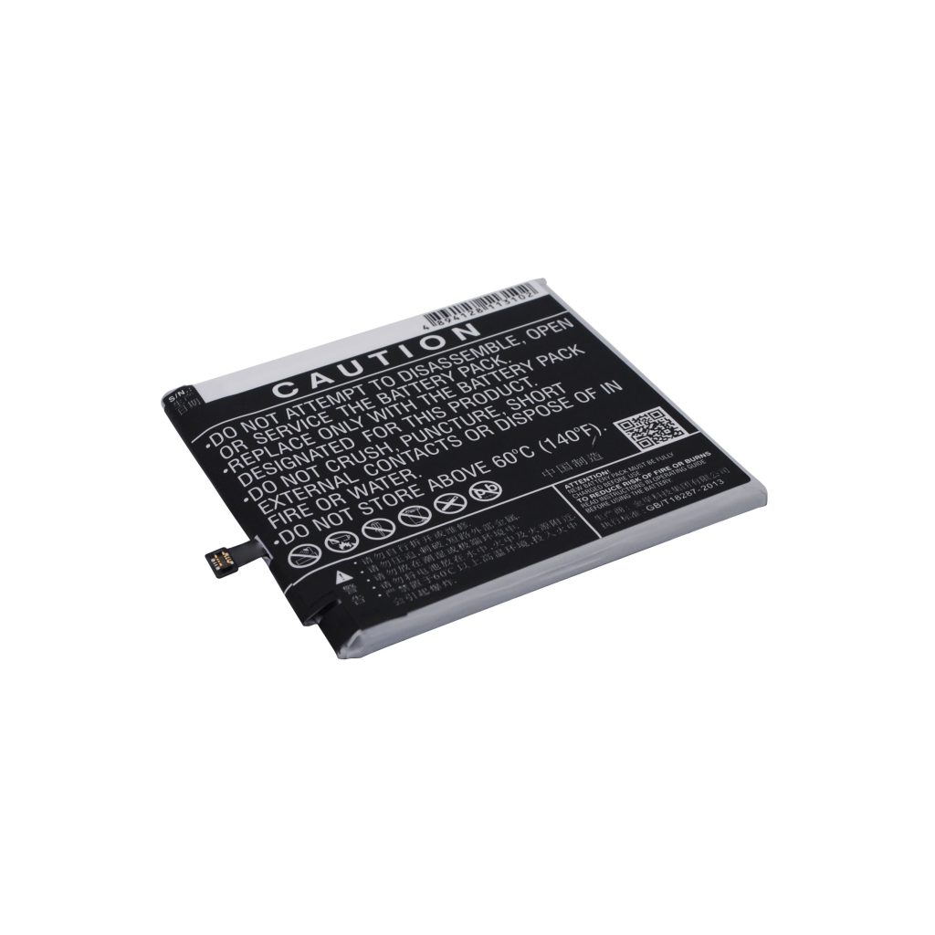 Compatible battery replacement for MeiZu  BT56