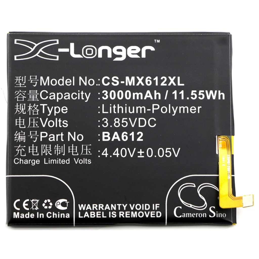 Battery Replaces BA612