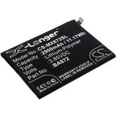 Compatible battery replacement for Meilan BA872