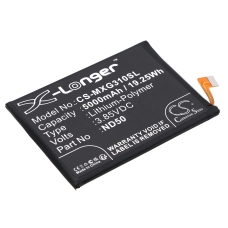 Compatible battery replacement for Motorola ND50,SB18D24973