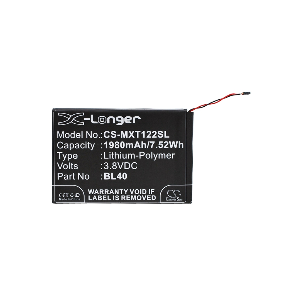 Battery Replaces BL40