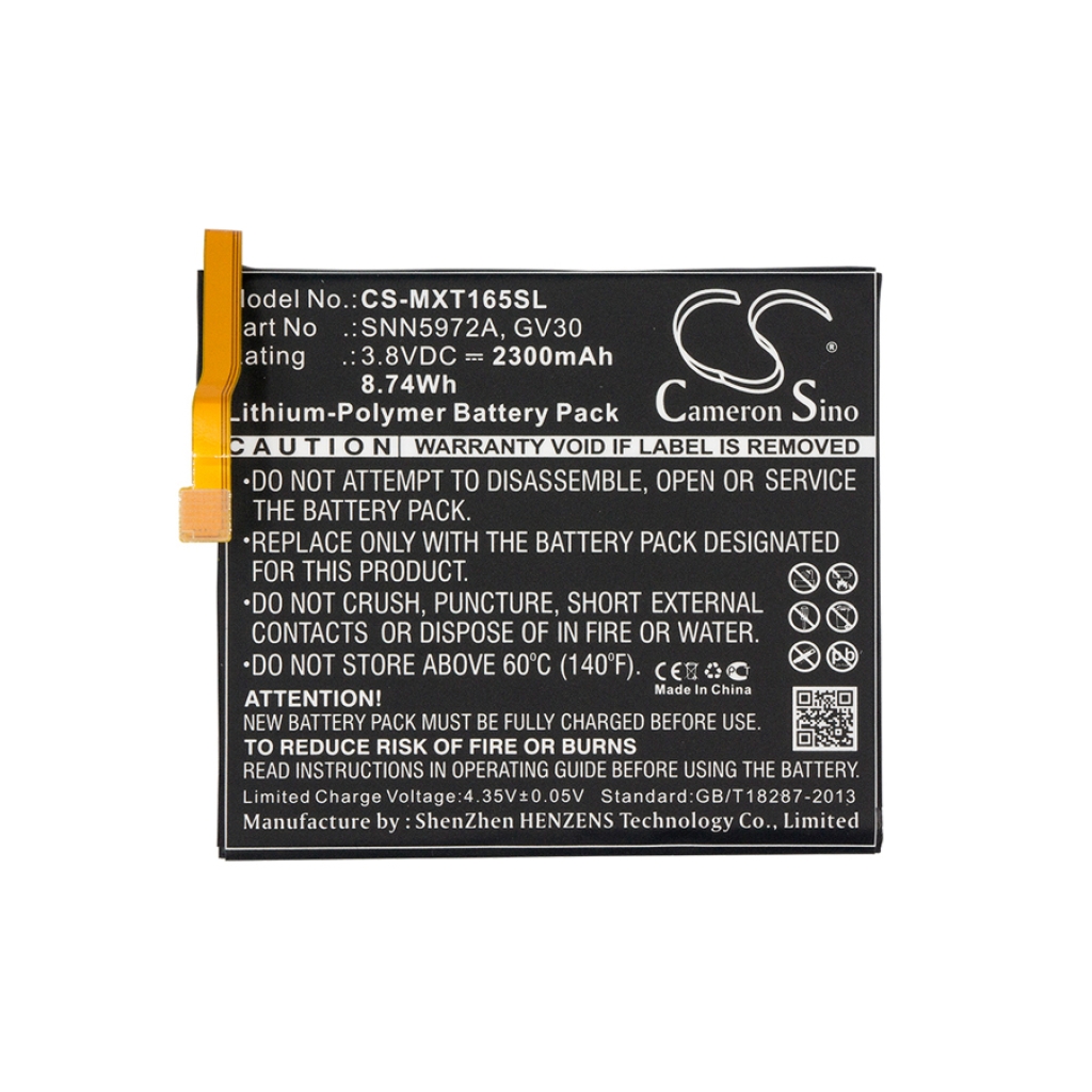 Mobile Phone Battery Motorola CS-MXT165SL