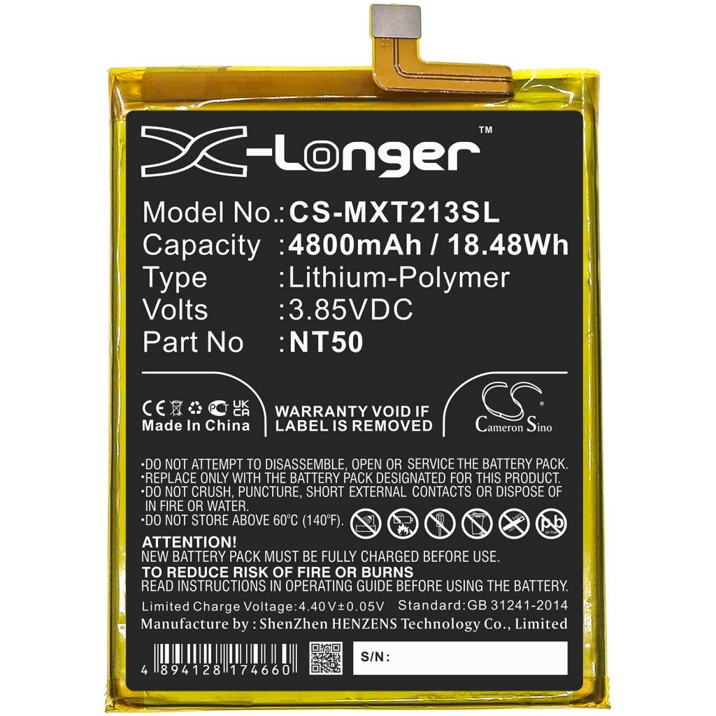 Battery Replaces NT50