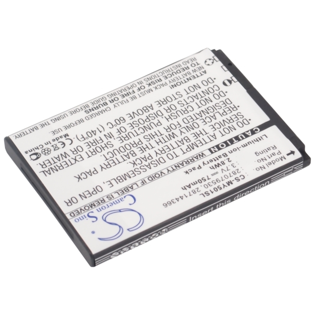 Compatible battery replacement for Sagem  252785306, SA1-SN1, 252636053, 287144386, 194/07 SN4...