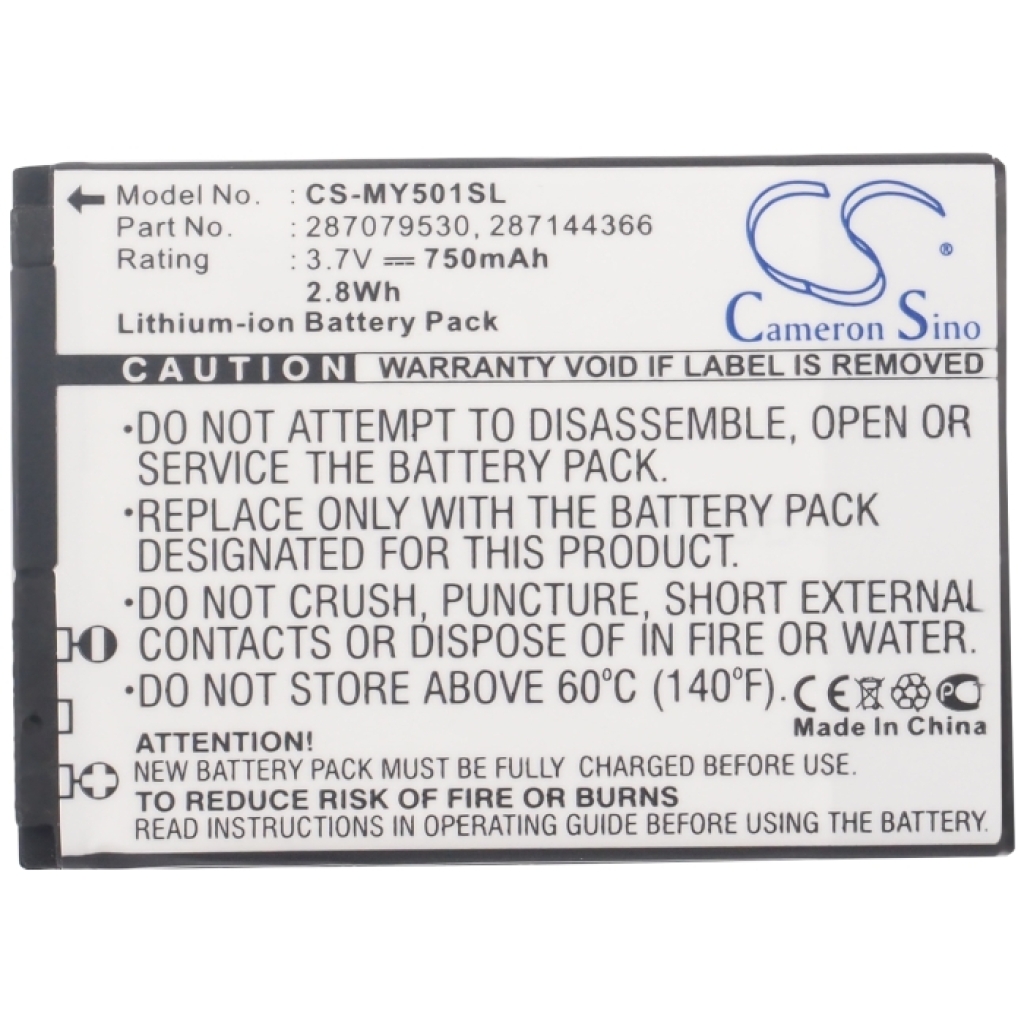 Compatible battery replacement for Sagem  SA1-SN1, 252636053, 287144386, 194/07 SN4, SA7A-SN1...