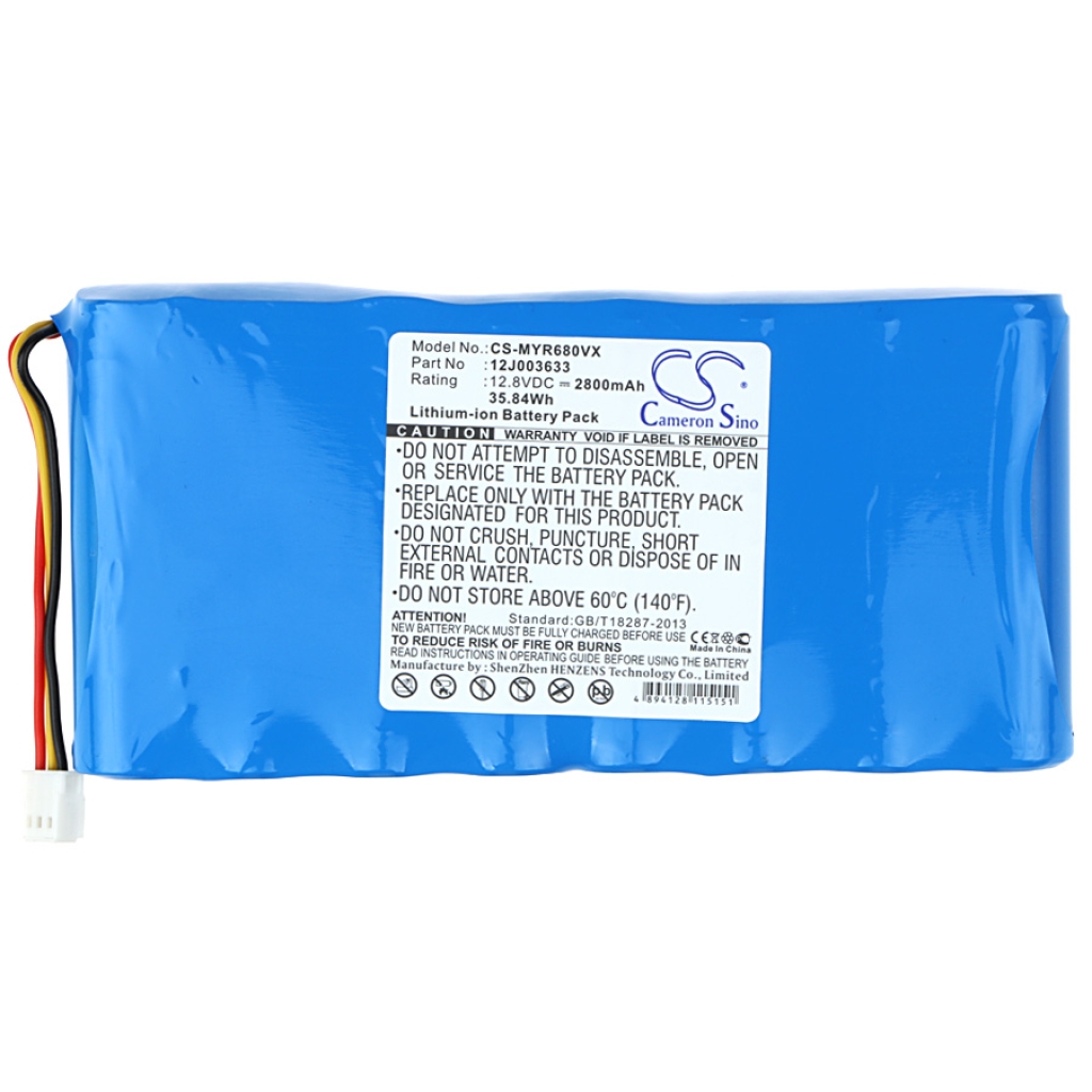 Compatible battery replacement for Moneual  12J003633