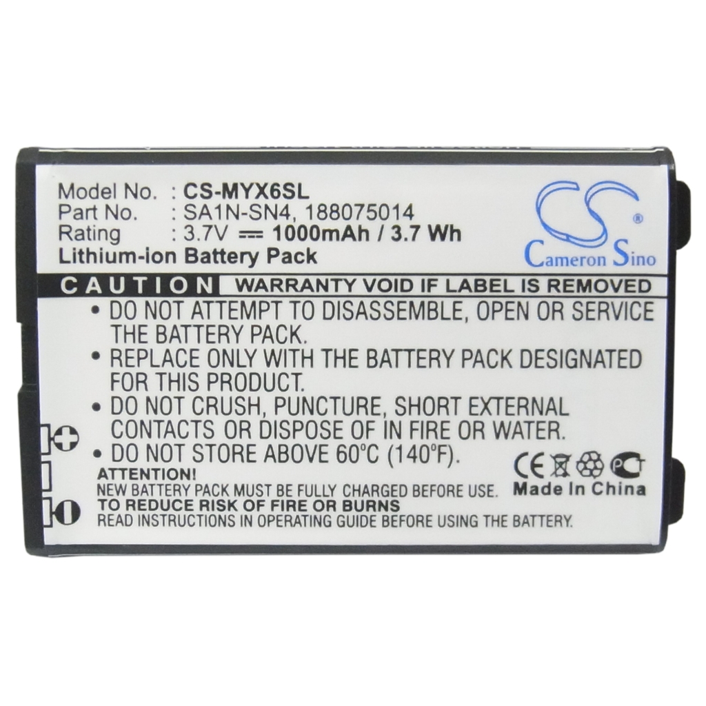 Mobile Phone Battery Sagem CS-MYX6SL