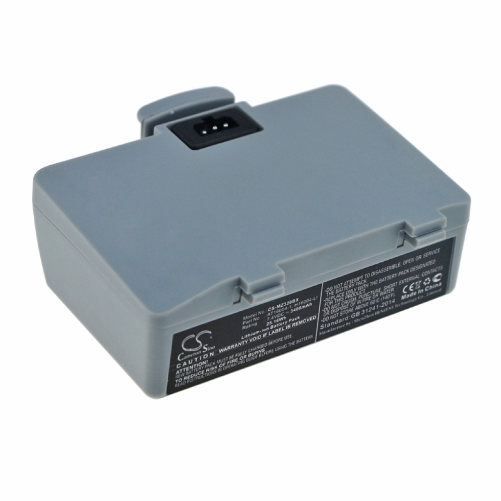 BarCode, Scanner Battery Zebra CS-MZ320BX