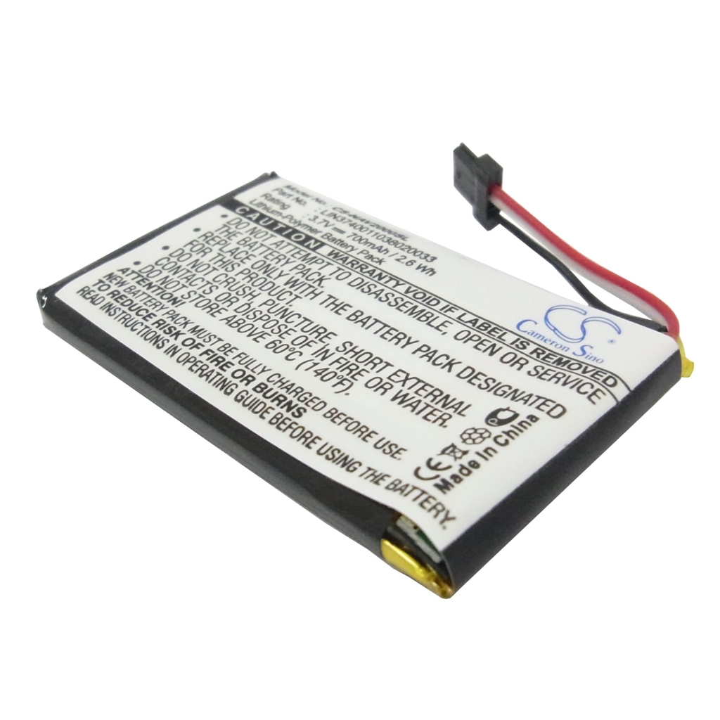 Compatible battery replacement for Navigon LIN3740011038020033