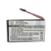 Compatible battery replacement for Navigon LIN3740011038020033