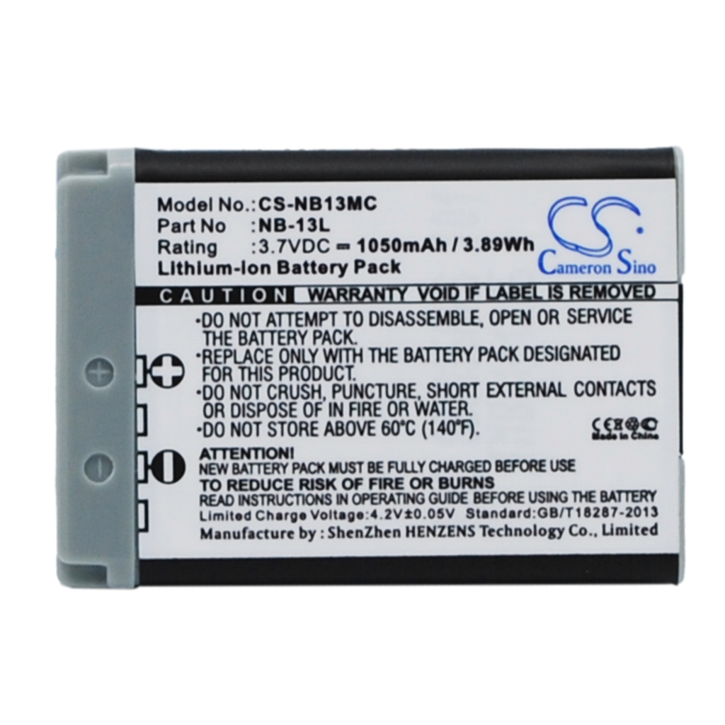 Camera Battery Canon CS-NB13MC