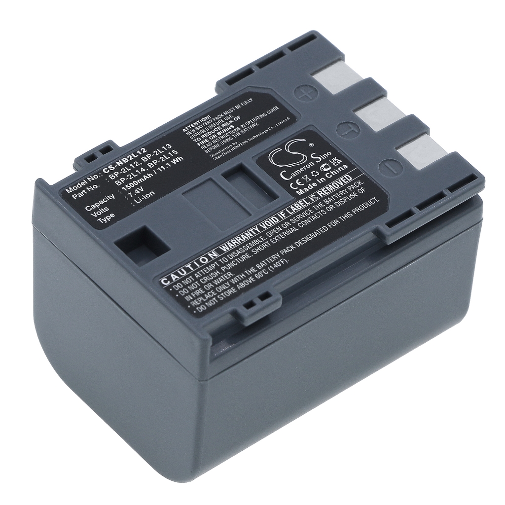 Compatible battery replacement for Canon  BP-2L13, NB-2L14, BP-2L12, NB-2L13, NB-2L12...