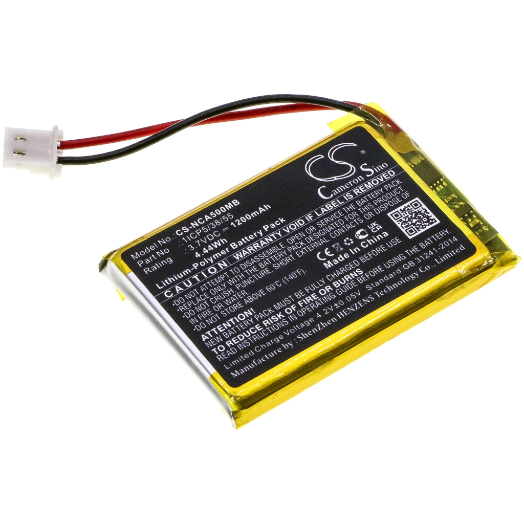 Compatible battery replacement for Nuk  1ICP5/38/55