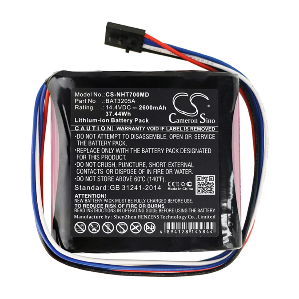 Compatible battery replacement for Newport BAT3205A