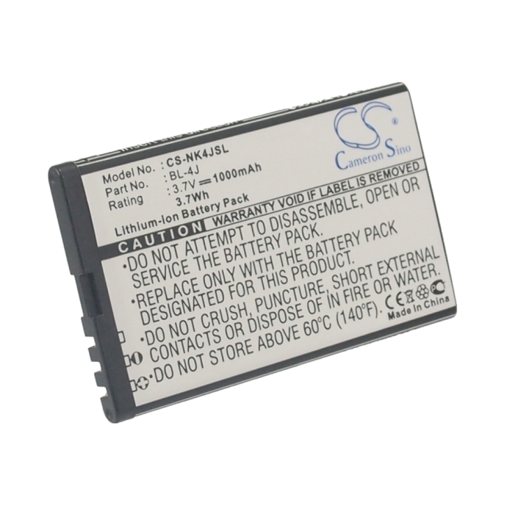 Compatible battery replacement for Nokia  BL-4J