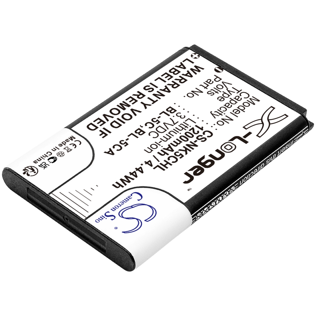 Compatible battery replacement for Teltonika  BL-5CA, BL-5C-H, BL-5C, BL-6SP