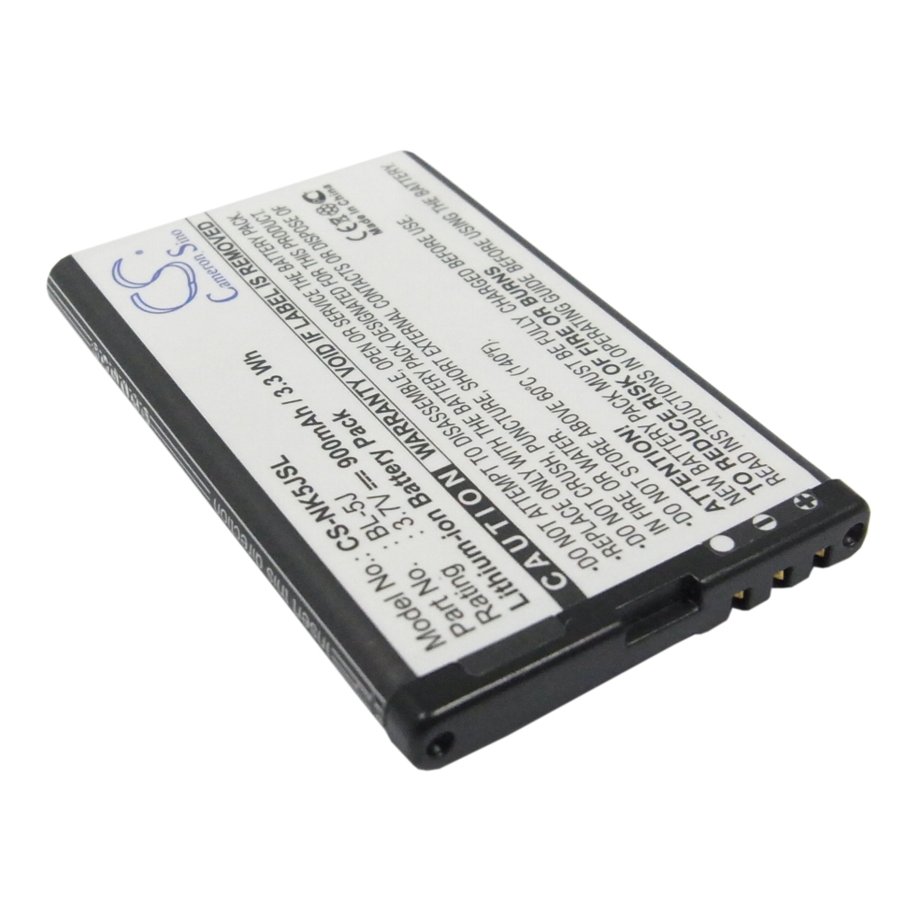 Compatible battery replacement for Nokia  BL-5J