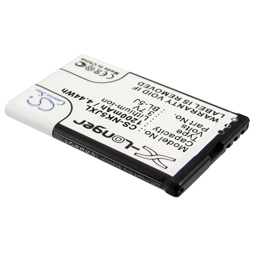 Compatible battery replacement for Nokia  BL-5J