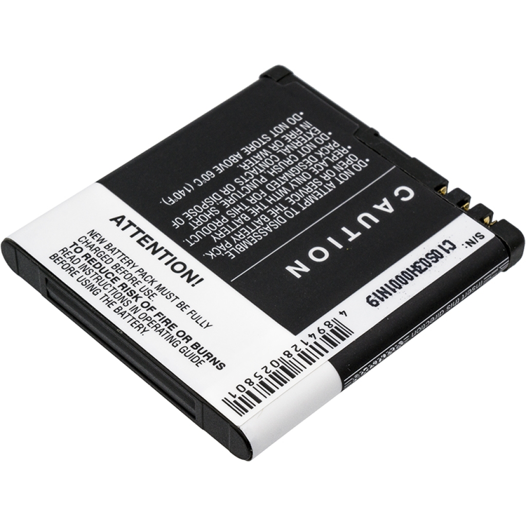 Compatible battery replacement for Nokia  BL7203, BL-5K