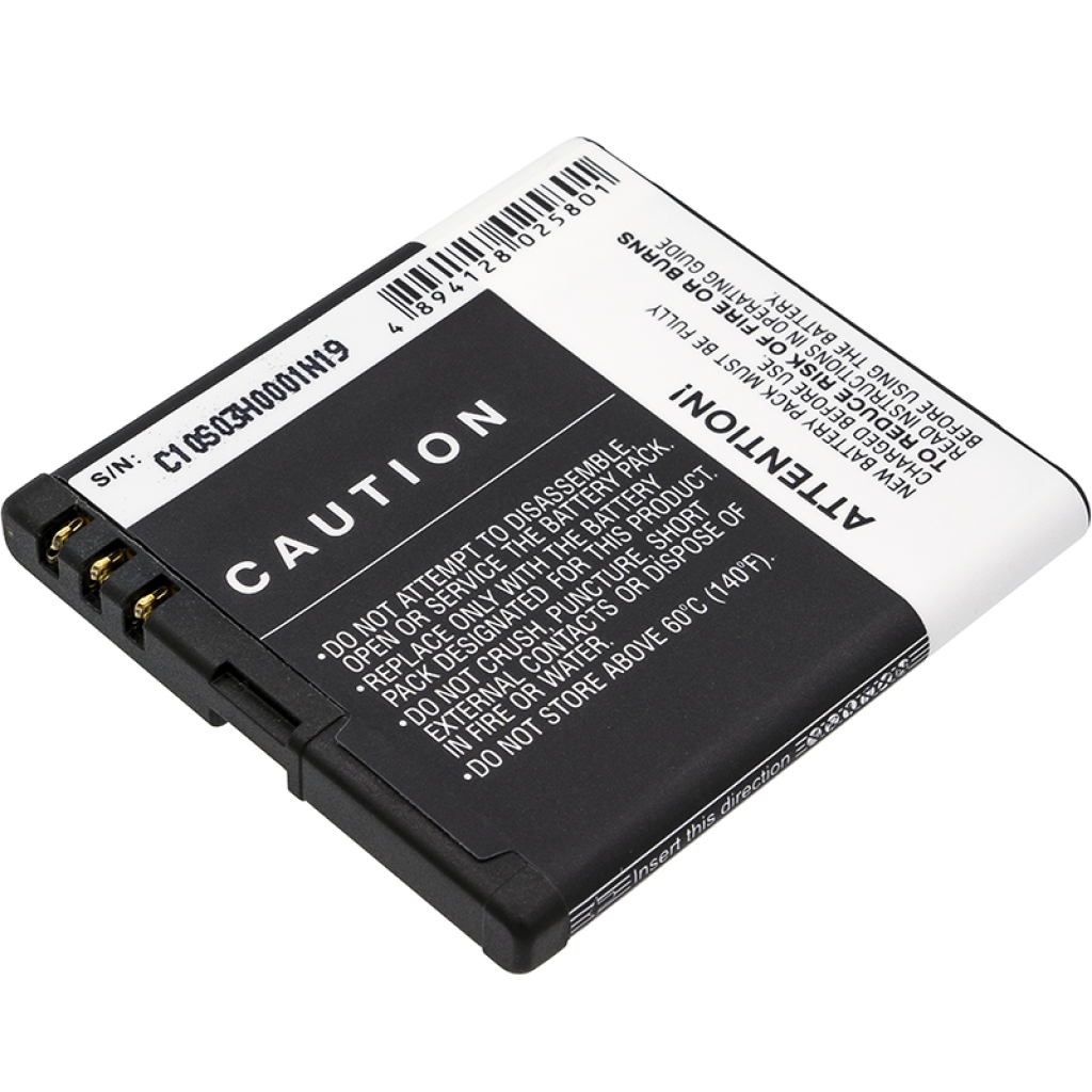 Compatible battery replacement for Nokia  BL7203, BL-5K