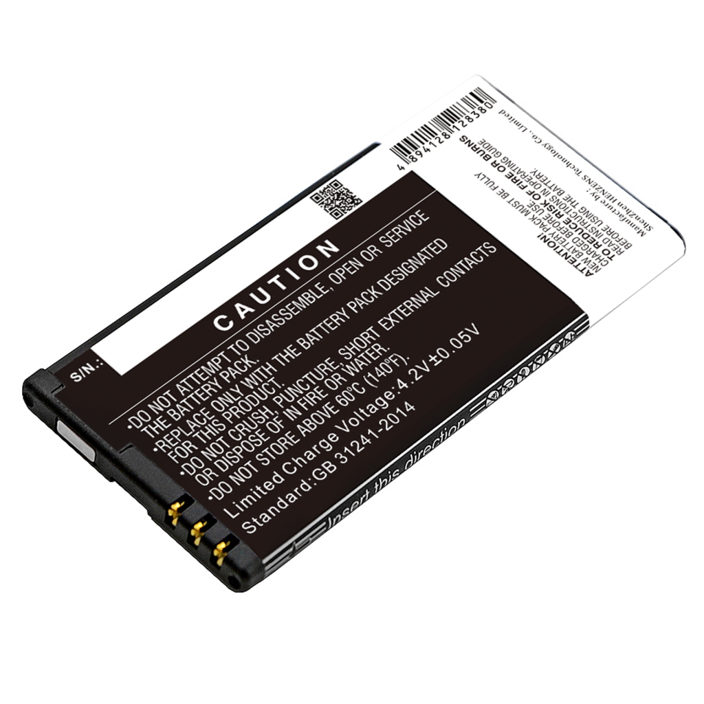 Compatible battery replacement for Microsoft  BL-5H