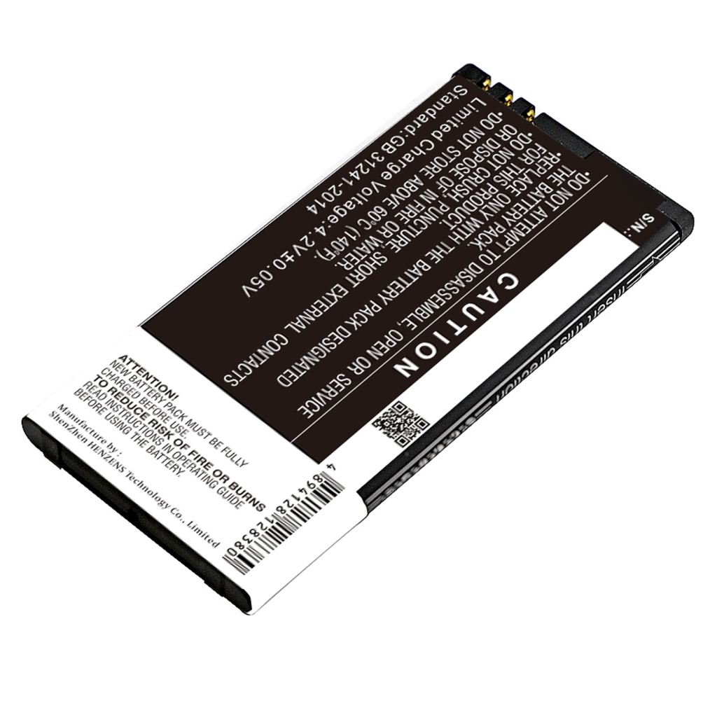 Compatible battery replacement for Microsoft  BL-5H