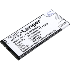 Compatible battery replacement for Nokia BV-T5E