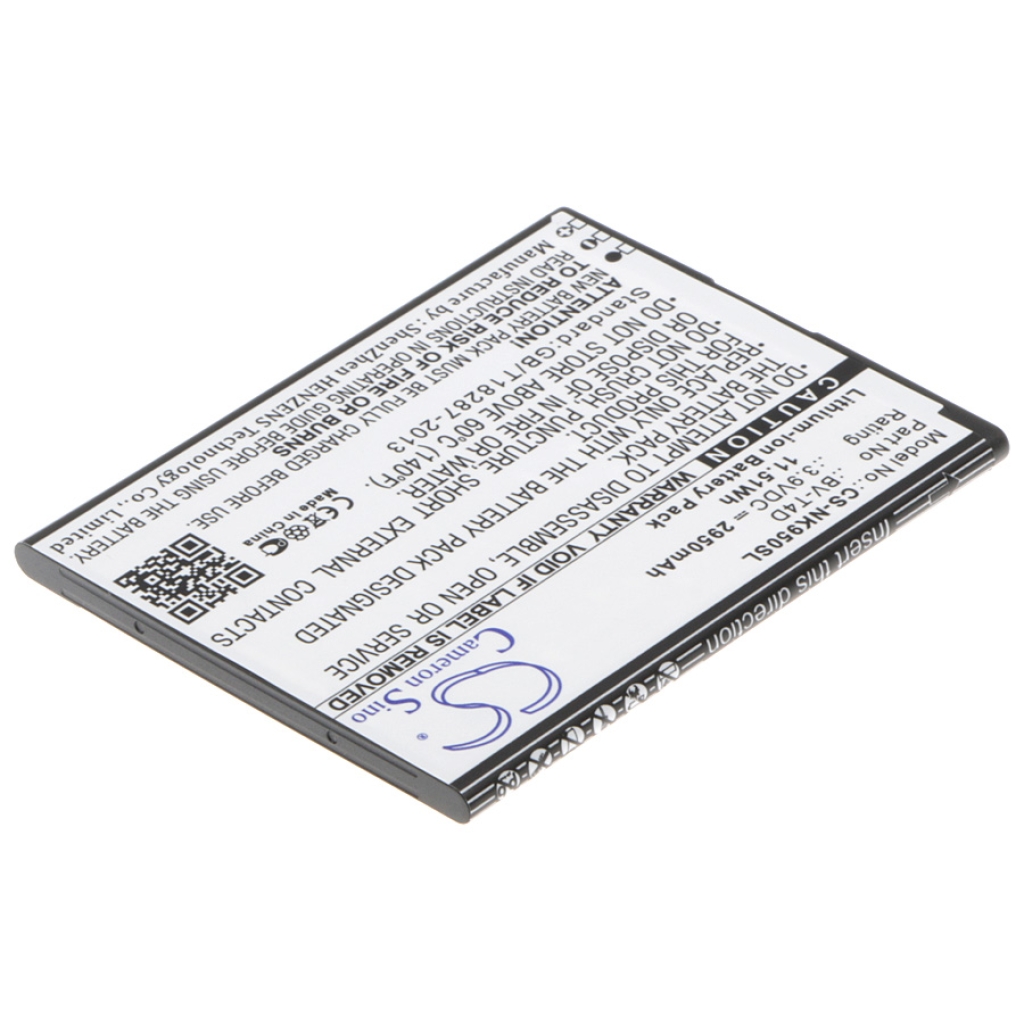 Compatible battery replacement for Nokia  BV-T4D