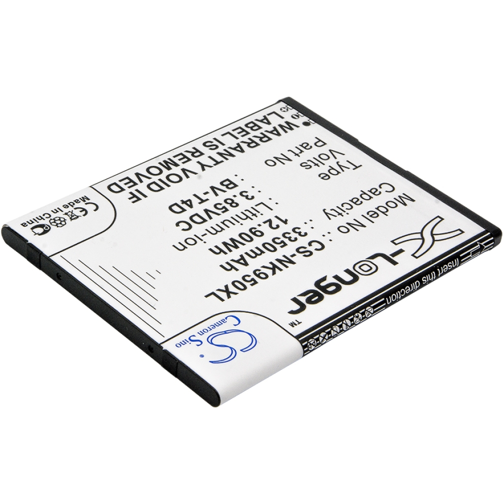 Compatible battery replacement for Nokia  BV-T4D