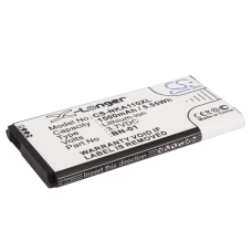 Compatible battery replacement for Nokia BN-01