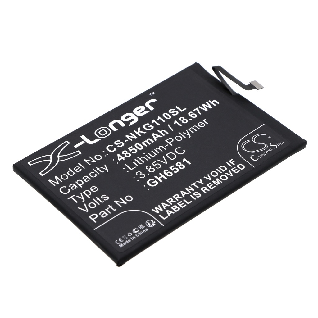 Compatible battery replacement for Nokia  GH6581