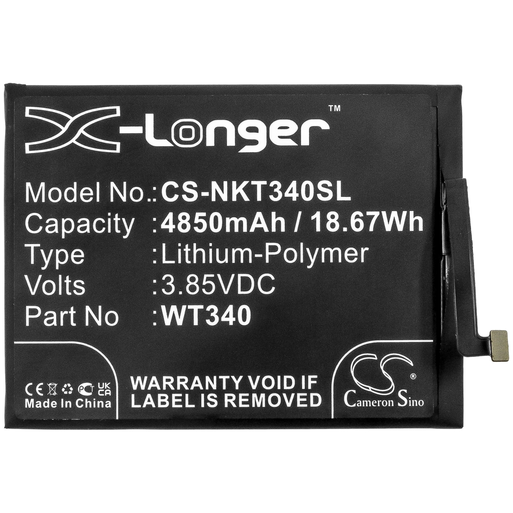 Compatible battery replacement for Nokia  WT340