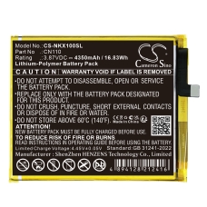 Compatible battery replacement for Nokia CN110