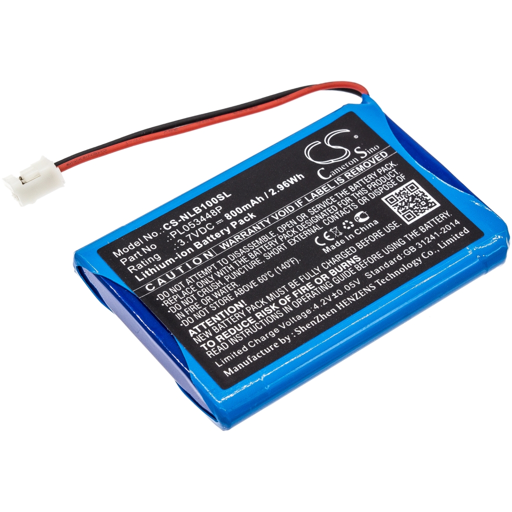 Compatible battery replacement for Nolan  PL053448P