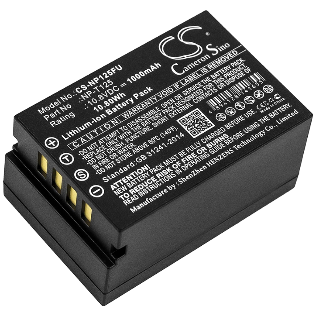 Camera Battery FUJIFILM CS-NP125FU