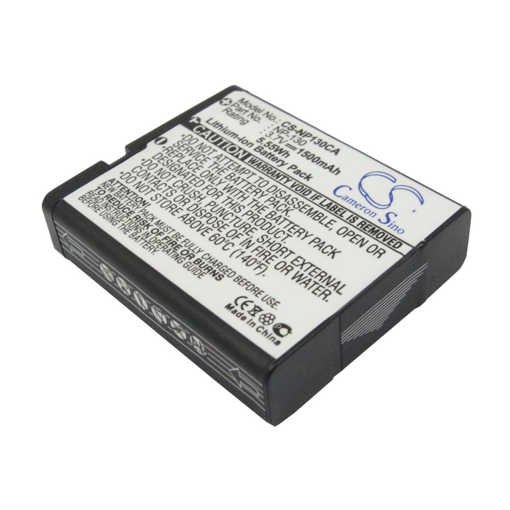 Compatible battery replacement for CASIO  NP-130A, NP-130