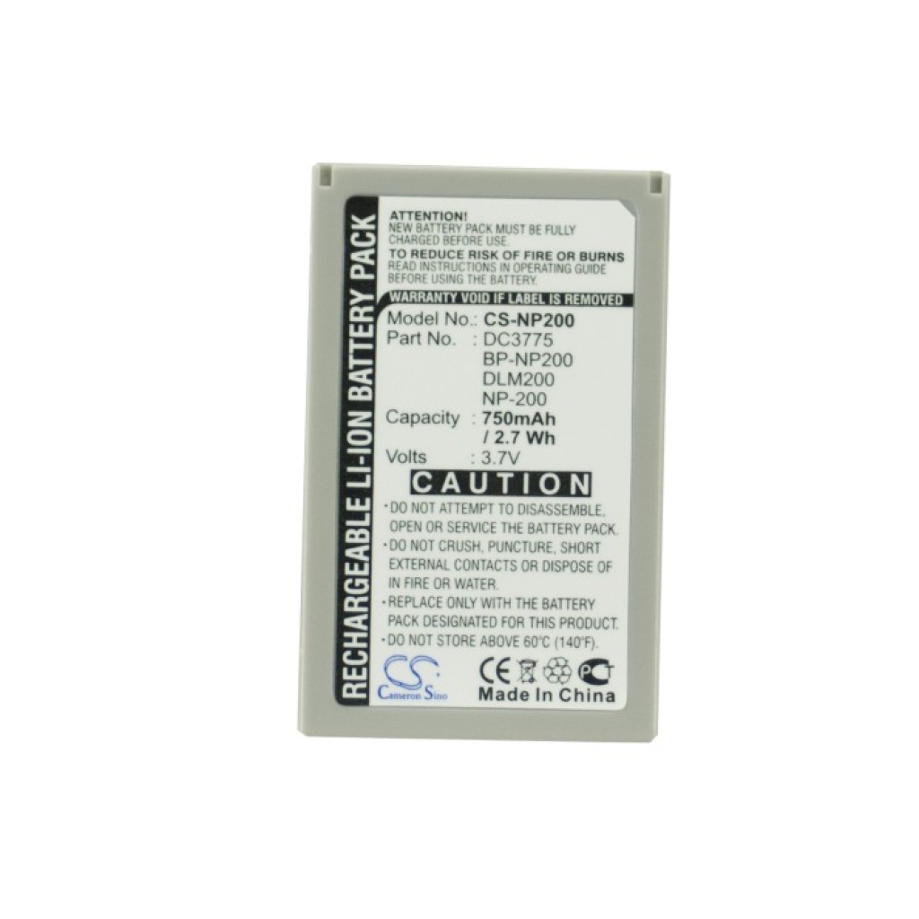 Compatible battery replacement for MINOLTA  NP-200