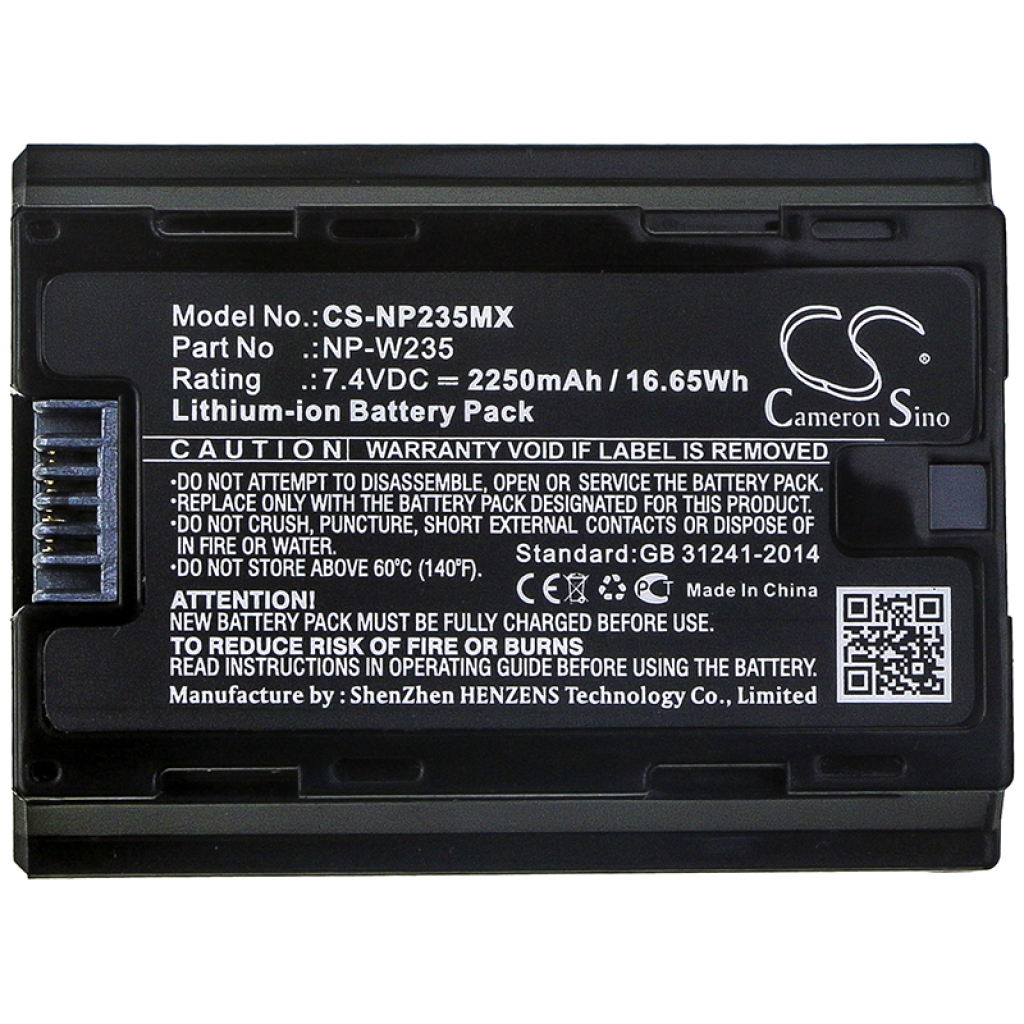 Camera Battery FUJIFILM CS-NP235MX